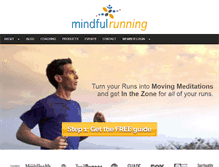 Tablet Screenshot of mindfulrunning.org